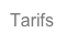 Tarifs